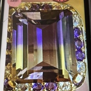 7.15 Carat loose Ametrine gem